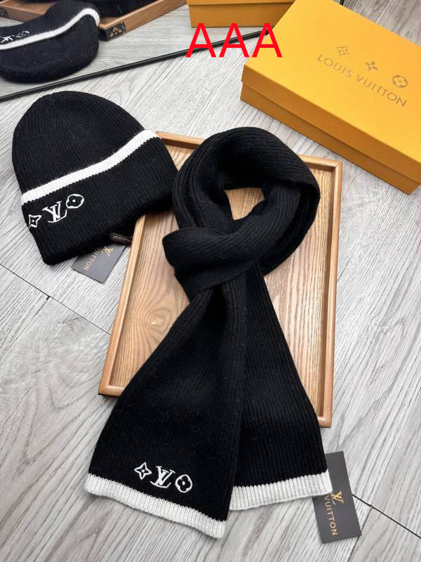 LV Hat and scarvf(AAA)-0054