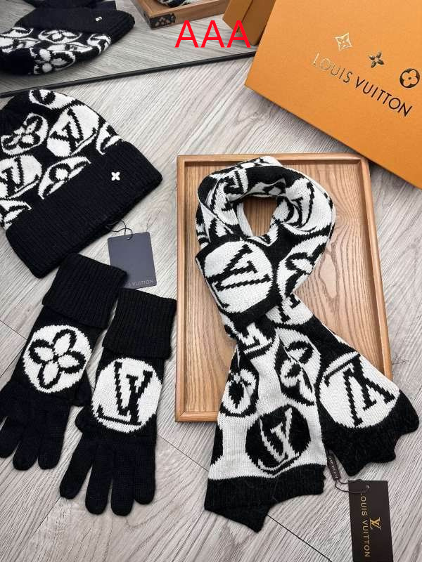 LV Hat and scarvf(AAA)-0076