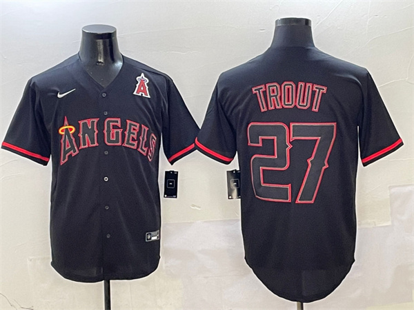 Los Angeles Angels Majestic Jerseys-0124