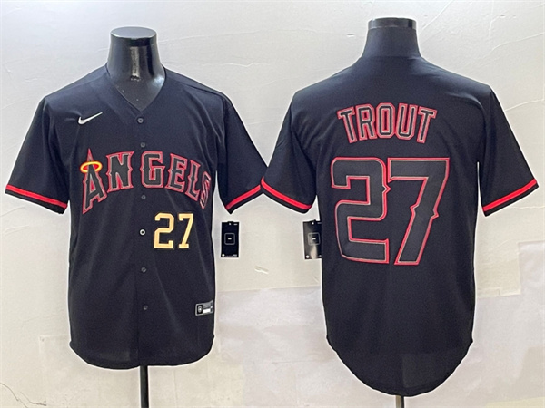 Los Angeles Angels Majestic Jerseys-0128