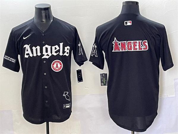 Los Angeles Angels Majestic Jerseys-0142