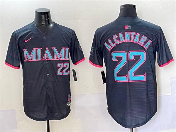 Miami Marlins Majestic Jerseys-0028