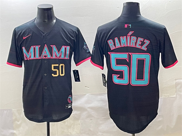 Miami Marlins Majestic Jerseys-0075