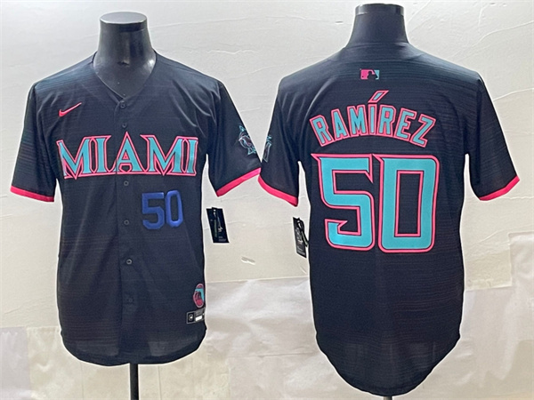 Miami Marlins Majestic Jerseys-0078