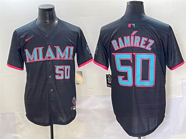 Miami Marlins Majestic Jerseys-0080