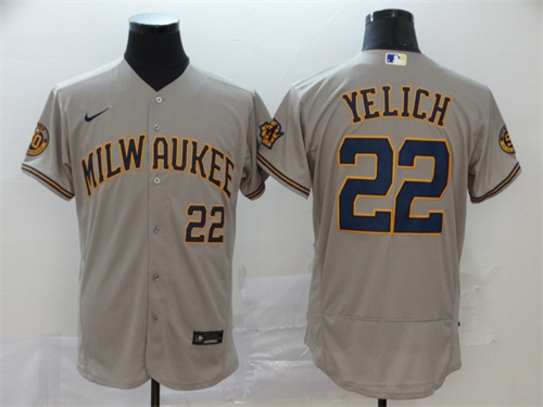 Milwaukee Brewers Flexbase jerseys-0010