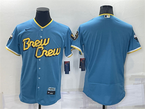 Milwaukee Brewers Flexbase jerseys-0012