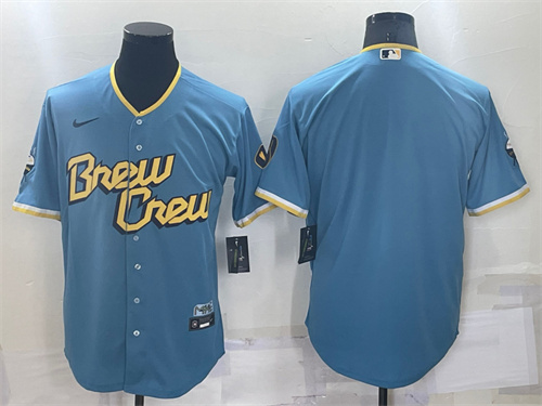 Milwaukee Brewers Majestic Jersey-017