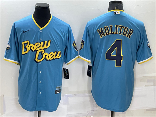 Milwaukee Brewers Majestic Jersey-023