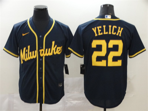 Milwaukee Brewers Majestic Jersey-003