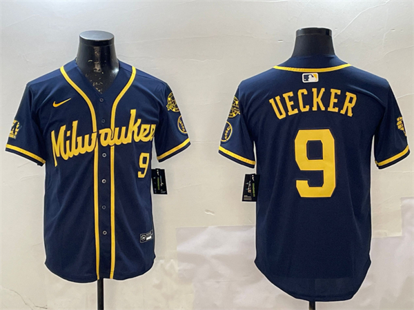Milwaukee Brewers Majestic Jersey-0057