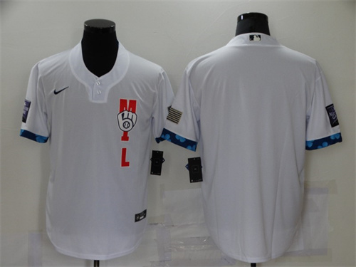 Milwaukee Brewers Majestic Jersey-007