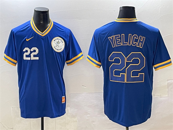 Milwaukee Brewers Majestic Jersey-0082