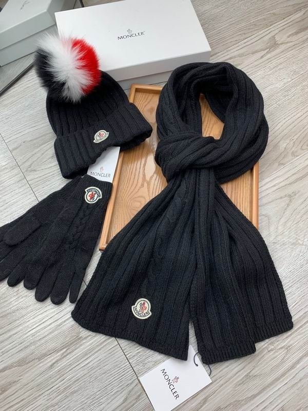 Moncler Hat and scarvf(AAA)-0133