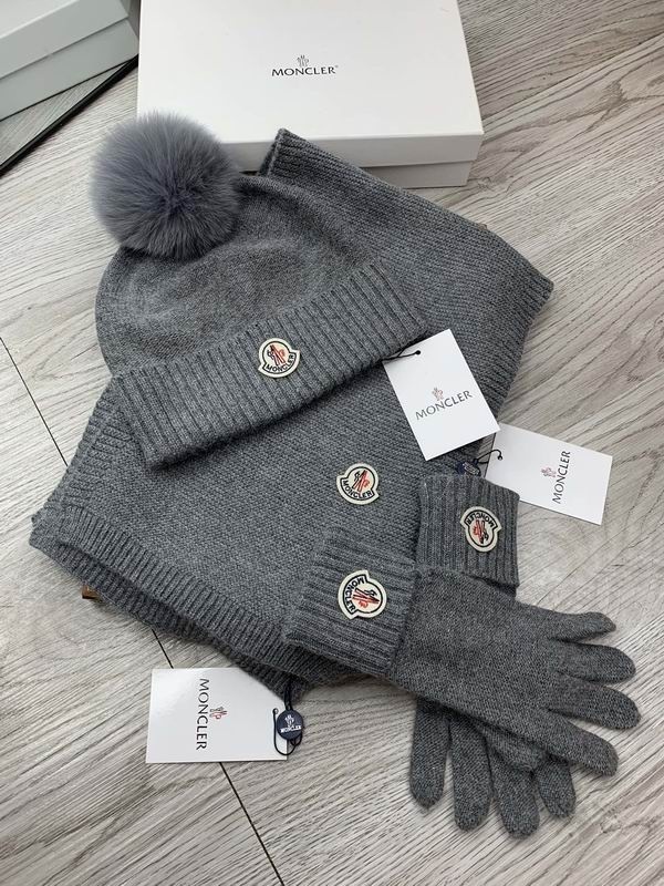 Moncler Hat and scarvf(AAA)-0135
