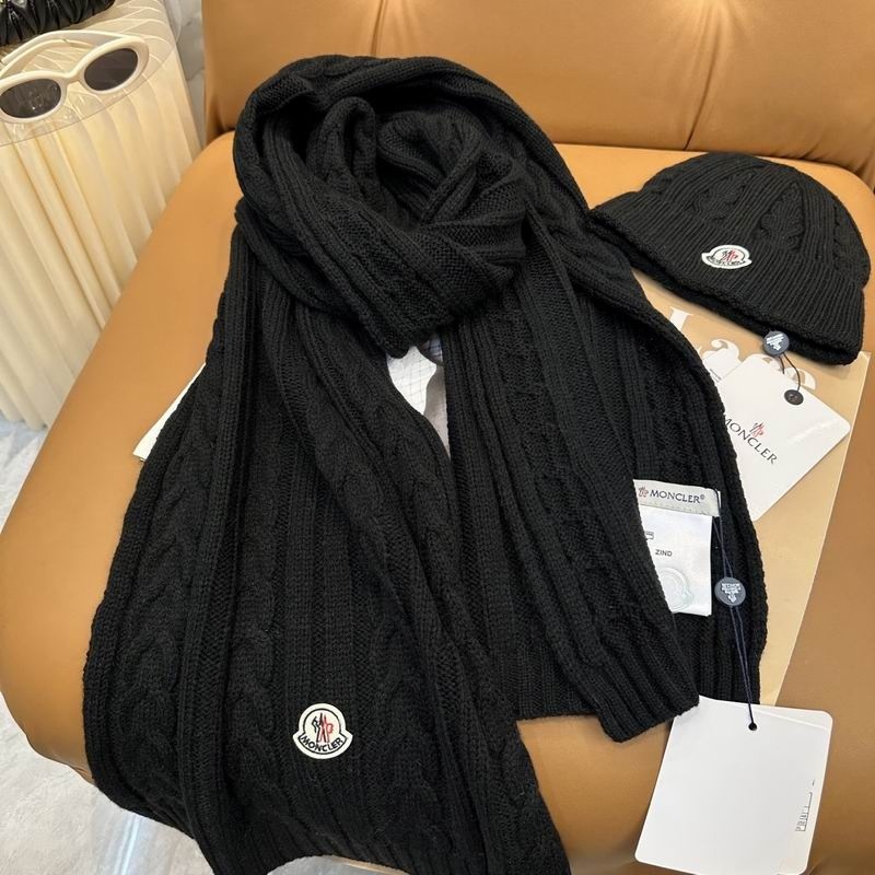 Moncler Hat and scarvf(AAA)-0019