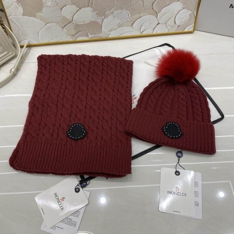 Moncler Hat and scarvf(AAA)-0212