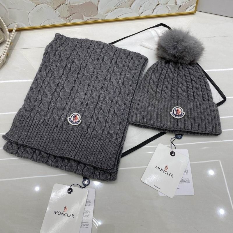 Moncler Hat and scarvf(AAA)-0225