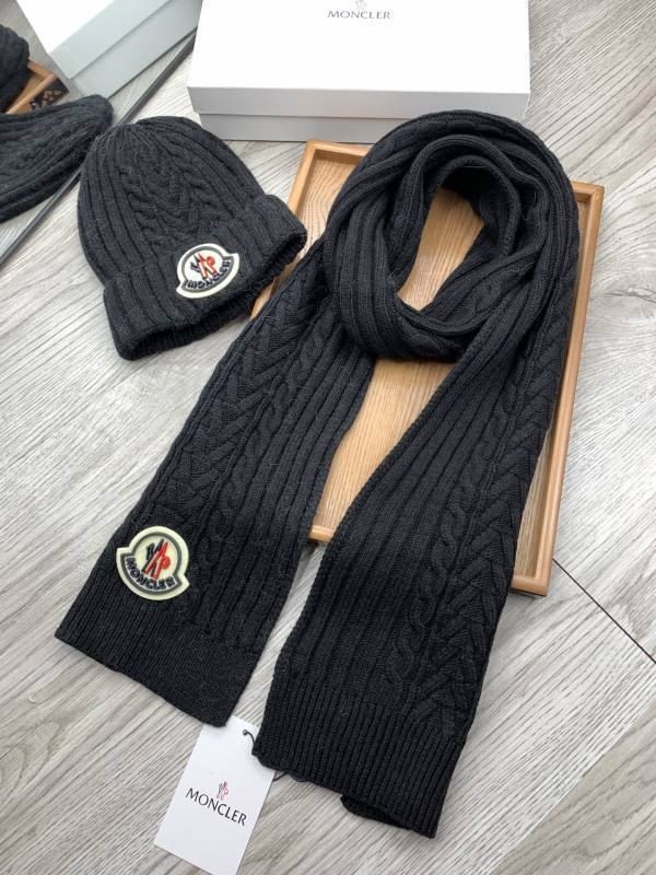 Moncler Hat and scarvf(AAA)-0237