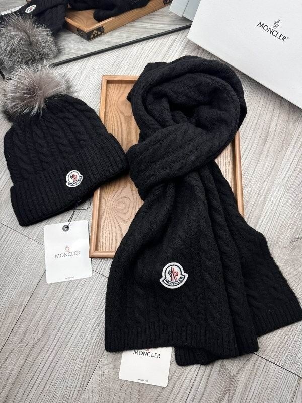 Moncler Hat and scarvf(AAA)-0290