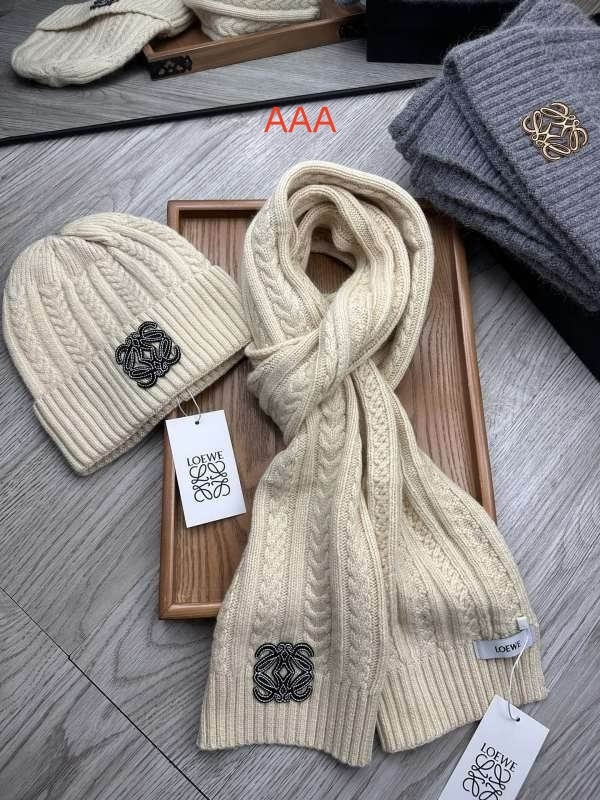 Loewe Hat and scarvf(AAA)-0003