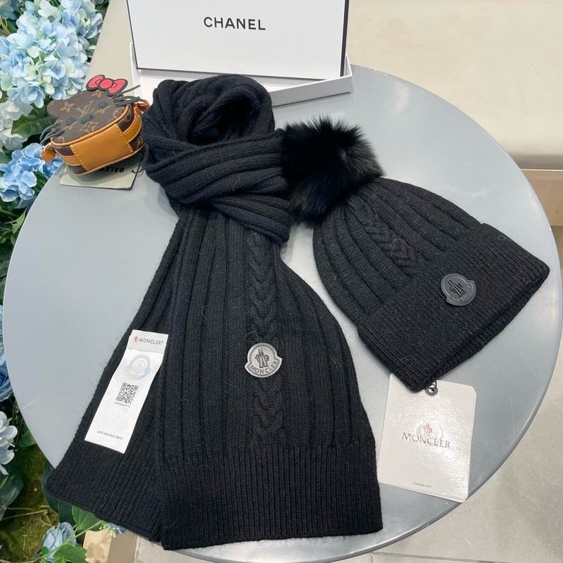 Moncler Hat and scarvf(AAA)-0043