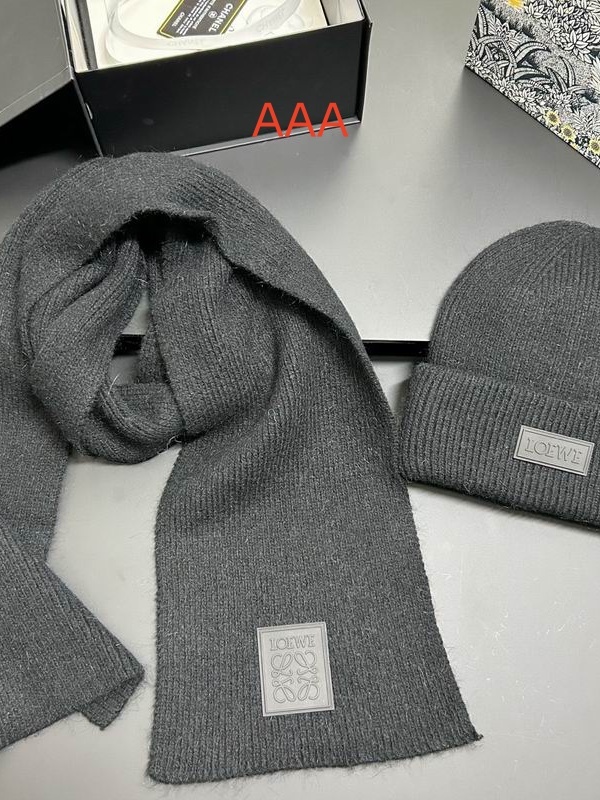 Loewe Hat and scarvf(AAA)-0044