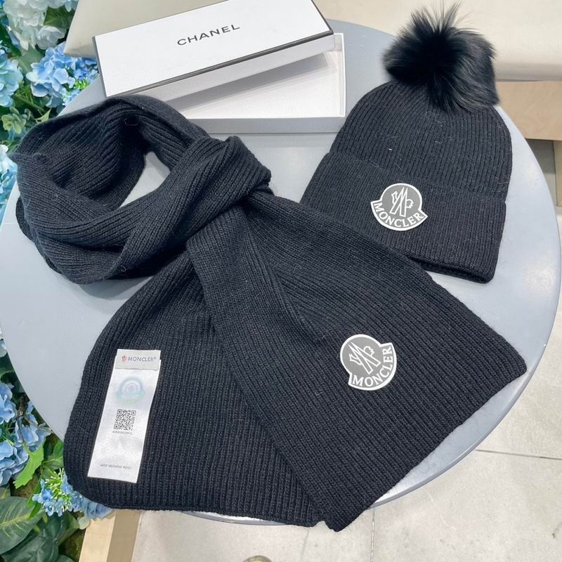 Moncler Hat and scarvf(AAA)-0044