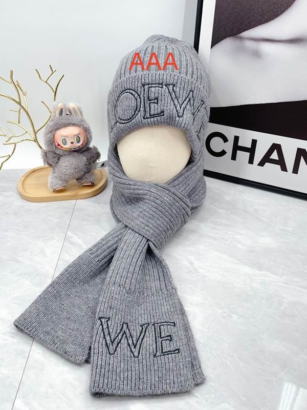 Loewe Hat and scarvf(AAA)-0046
