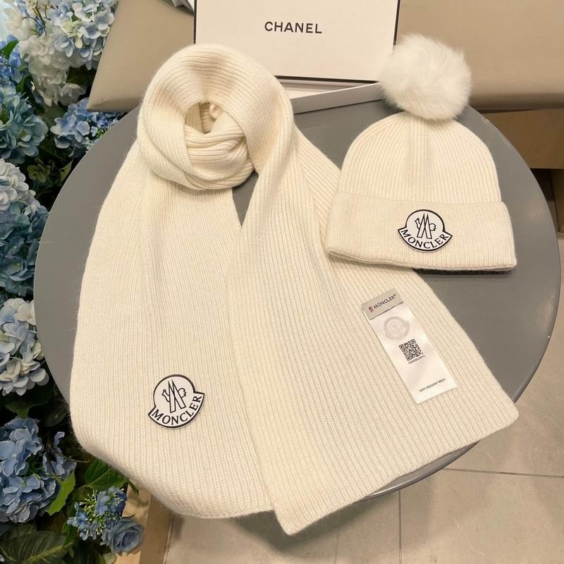 Moncler Hat and scarvf(AAA)-0046