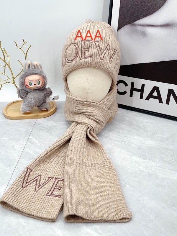 Loewe Hat and scarvf(AAA)-0047