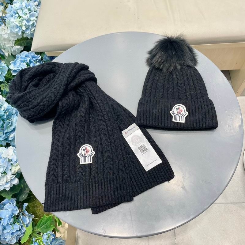 Moncler Hat and scarvf(AAA)-0048