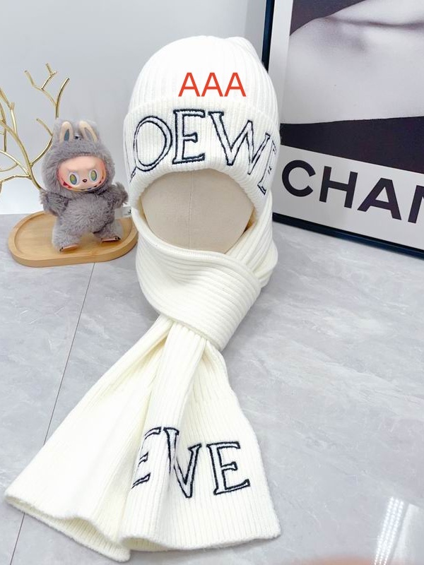 Loewe Hat and scarvf(AAA)-0049