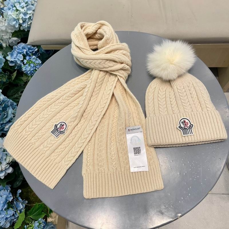 Moncler Hat and scarvf(AAA)-0049