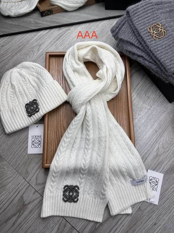 Loewe Hat and scarvf(AAA)-0057