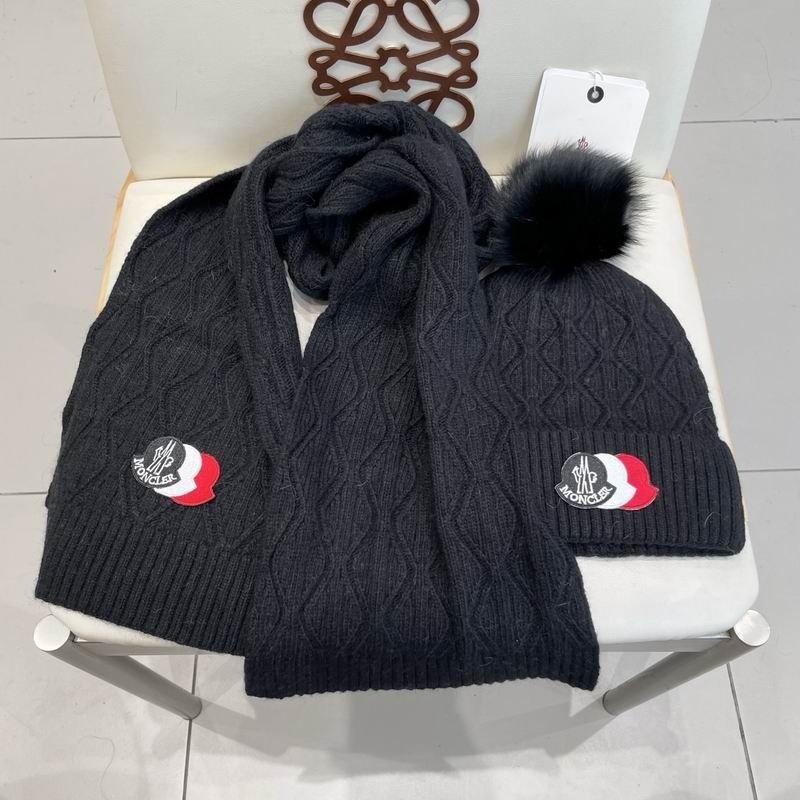 Moncler Hat and scarvf(AAA)-0061
