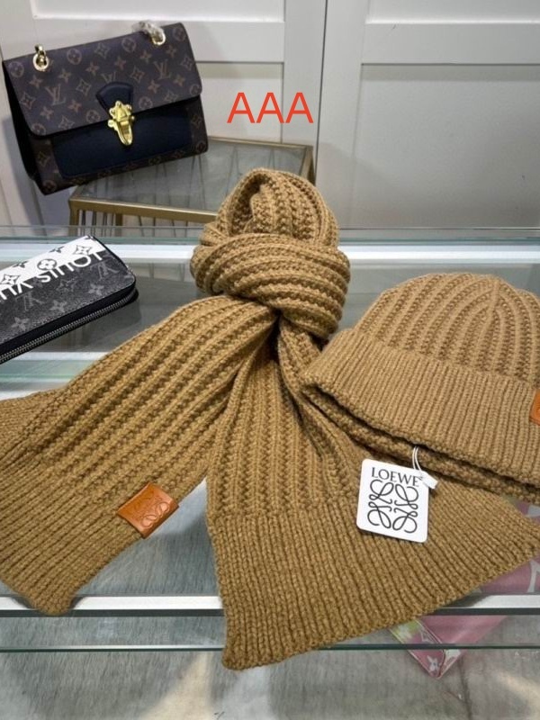 Loewe Hat and scarvf(AAA)-0008