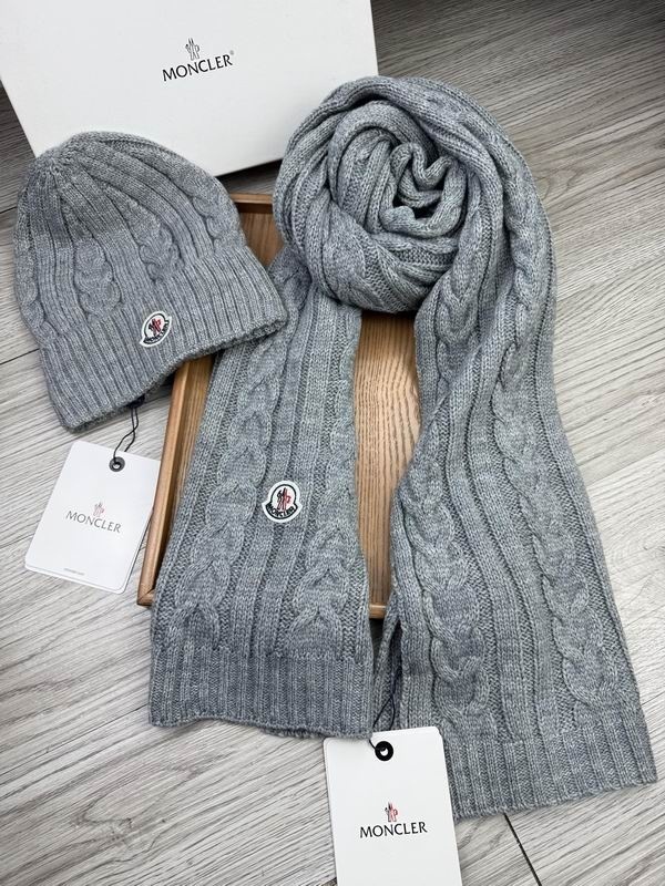 Moncler Hat and scarvf(AAA)-0096