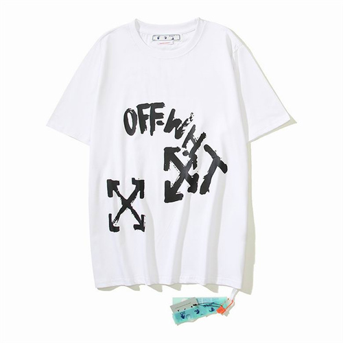 Off White Round neck T-shirt-M-0103