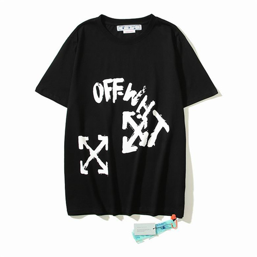 Off White Round neck T-shirt-M-0107