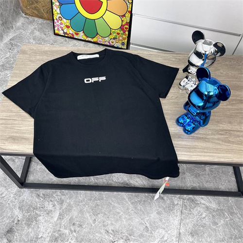 Off White Round neck T-shirt-M-0171