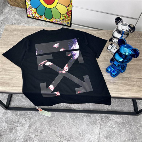 Off White Round neck T-shirt-M-0172