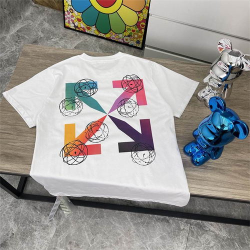 Off White Round neck T-shirt-M-0190