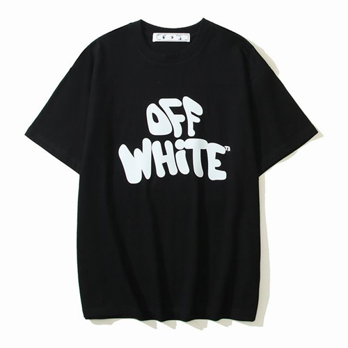 Off White Round neck T-shirt-M-0002