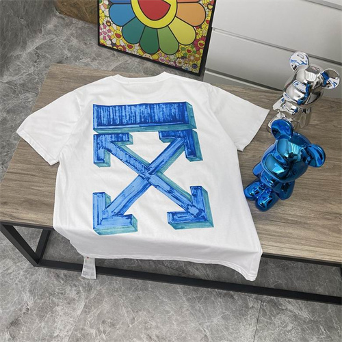 Off White Round neck T-shirt-M-0204