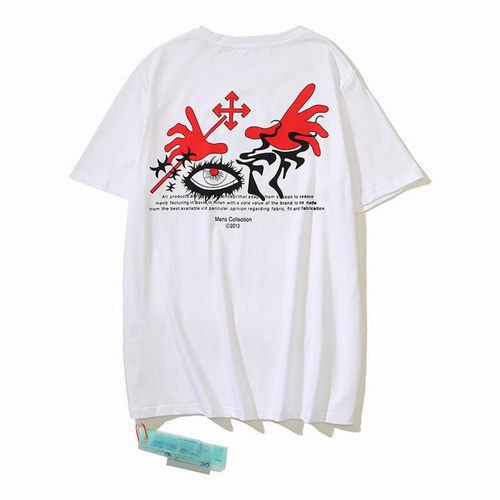Off White Round neck T-shirt-M-0035