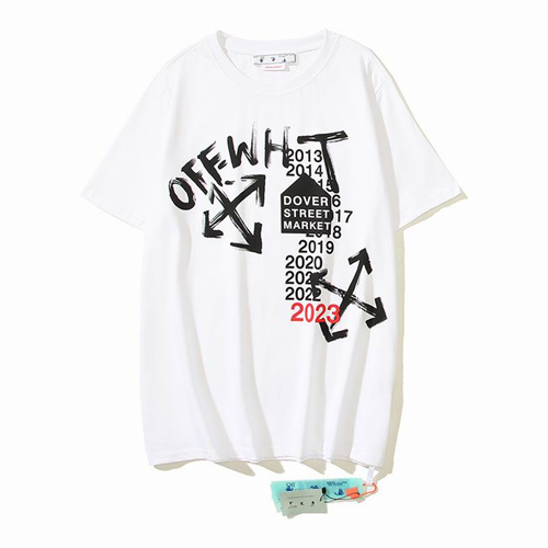 Off White Round neck T-shirt-M-0069