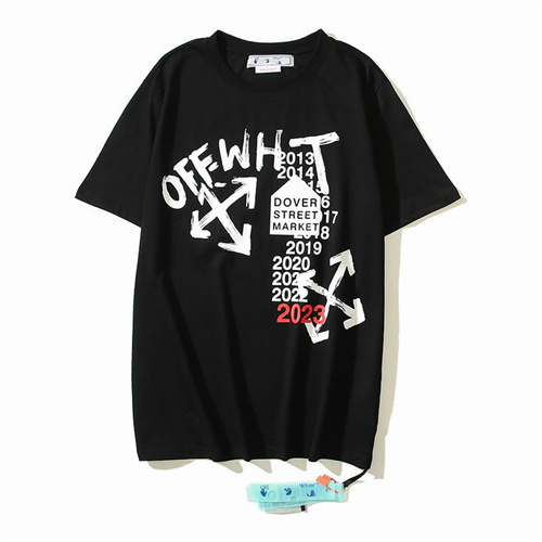 Off White Round neck T-shirt-M-0070