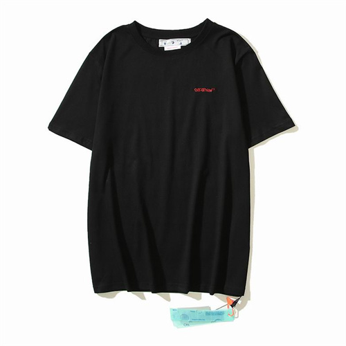 Off White Round neck T-shirt-M-0071