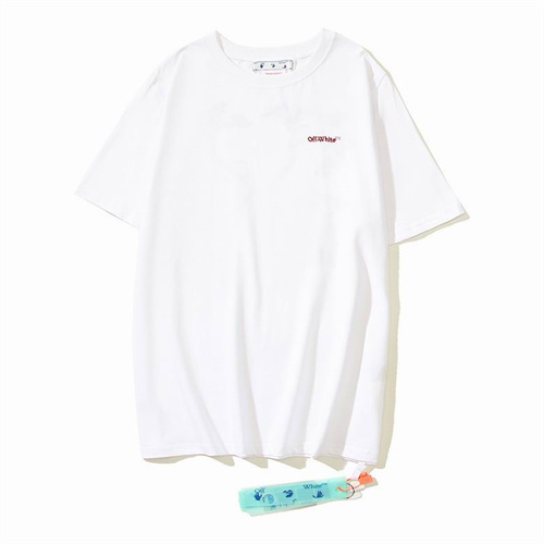 Off White Round neck T-shirt-M-0073